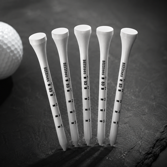 20x Premium Wooden Golf Tees